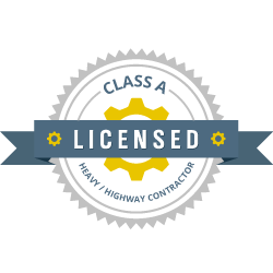 Heavy highway contractor certification seal